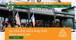 Desktop Screenshot of hooliganspib.com